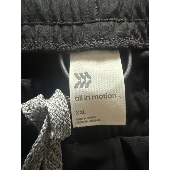 NWT Men's 360 Lifestyle Drawstring Activewear Pants - All In Motion Black XXL - Picture 11 of 11